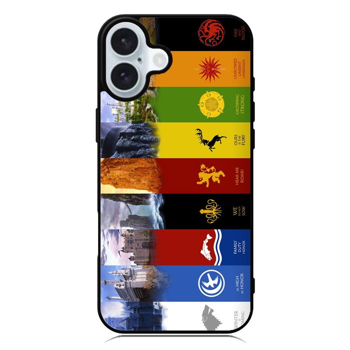 Game of Thrones House Sigil iPhone 16 Case QC1294