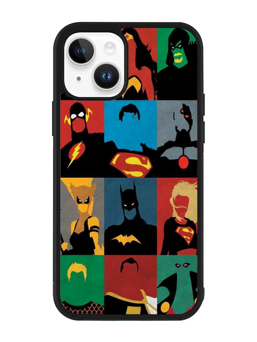 Justice League DC Comics Superheroes iPhone 14 Case QC1298