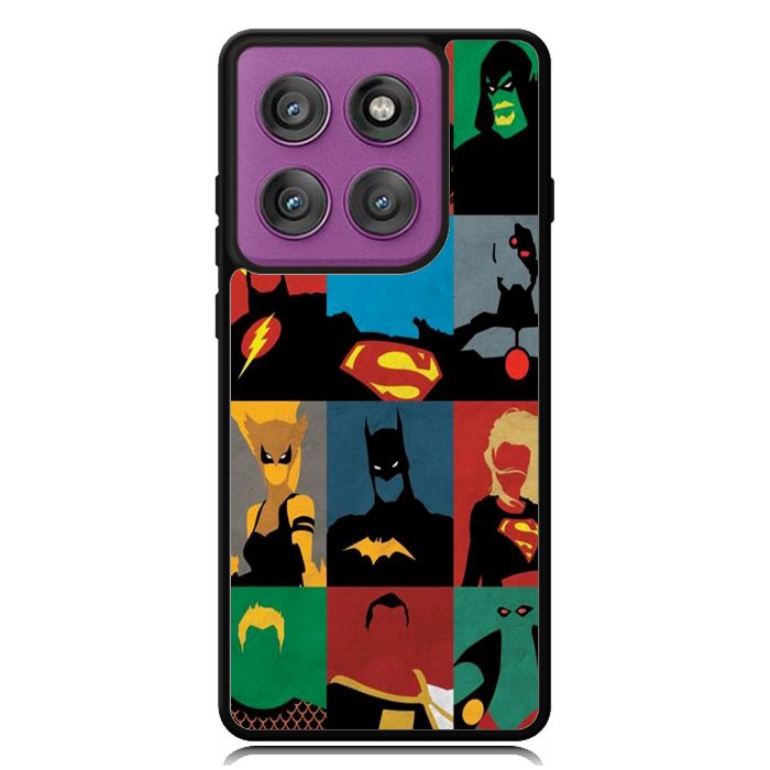 Justice League DC Comics Superheroes Motorola Moto Edge 2025 | Moto Edge 60 Fusion | Moto Edge 60 Pro Case OV1298