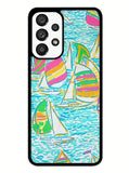 Lilly Pulitzer Sailboat Samsung Galaxy A53 5G Case