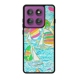 Lilly Pulitzer Sailboat Motorola Moto Edge 60 Pro Case