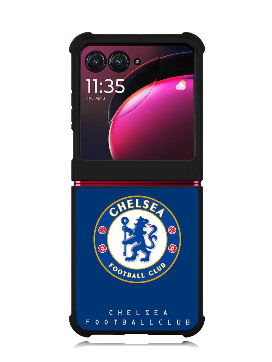 Chelsea Logo Blue Motorola Moto Razr Plus 2023 , Moto Razr+ 2023 Case OV1306