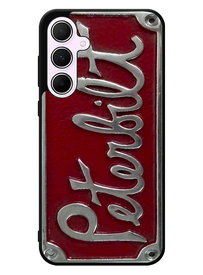 Peterbilt Truck License Plate Samsung Galaxy A55 5G Case