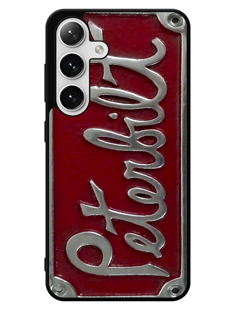 Peterbilt Truck License Plate Samsung Galaxy S25 5G Case