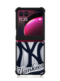 New York Yankees 2nd Motorola Moto Razr Plus 2023 , Moto Razr+ 2023 Case