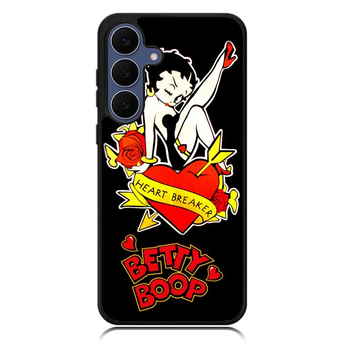 Betty Boop Heart Breaker Samsung Galaxy S25 FE Case OV1333