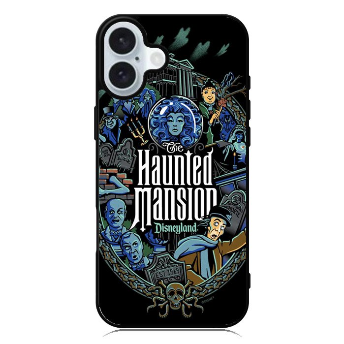 Haunted Mansion Disneyland iPhone 16 Case QC1337