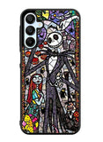 Nightmare Before Christmas Art Glass Samsung Galaxy A15 5G Case