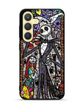 Nightmare Before Christmas Art Glass Samsung Galaxy S25 Plus 5G , Samsung Galaxy S25+ 5G Case