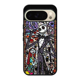Nightmare Before Christmas Art Glass Google Pixel 10 Pro XL Case