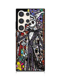 Nightmare Before Christmas Art Glass Samsung Galaxy S25 Ultra 5G Case