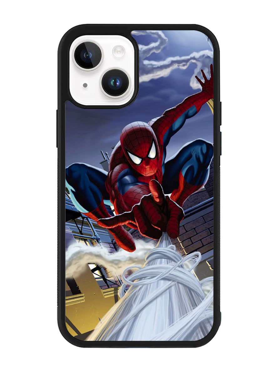 Spiderman Marvel Swing iPhone 14 Plus Case QC1355