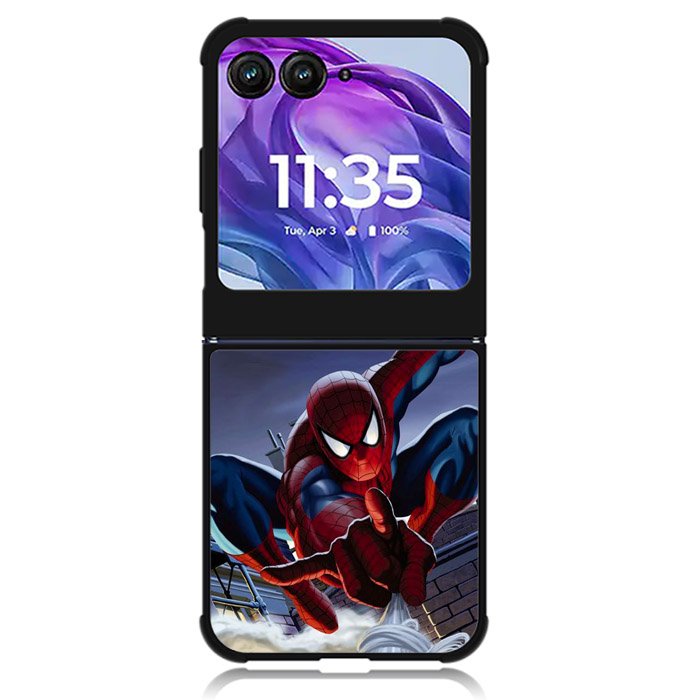 Spiderman Marvel Swing Motorola Moto Razr Plus 2024 , Moto Razr+ 2024 Case OV1355