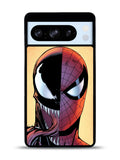 Venom Vs Spiderman Face Google Pixel 8 Pro Case QC1358