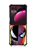Venom Vs Spiderman Face Motorola Moto Razr Plus 2023 , Moto Razr+ 2023 Case OV1358