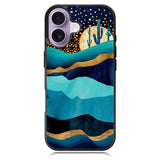 Indigo Desert Night iPhone 17 Case OV1381