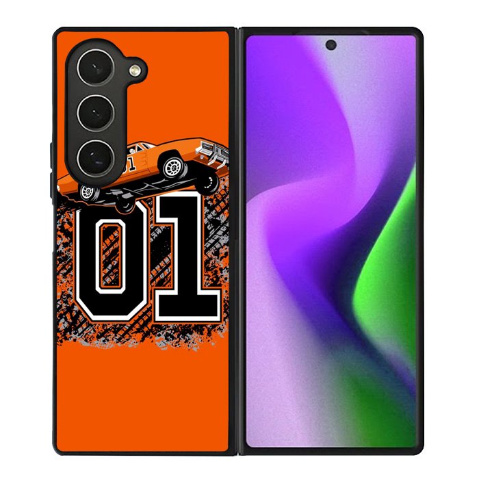 General Lee 01 Dukes Of Hazzard Samsung Galaxy Z Fold 6 Case