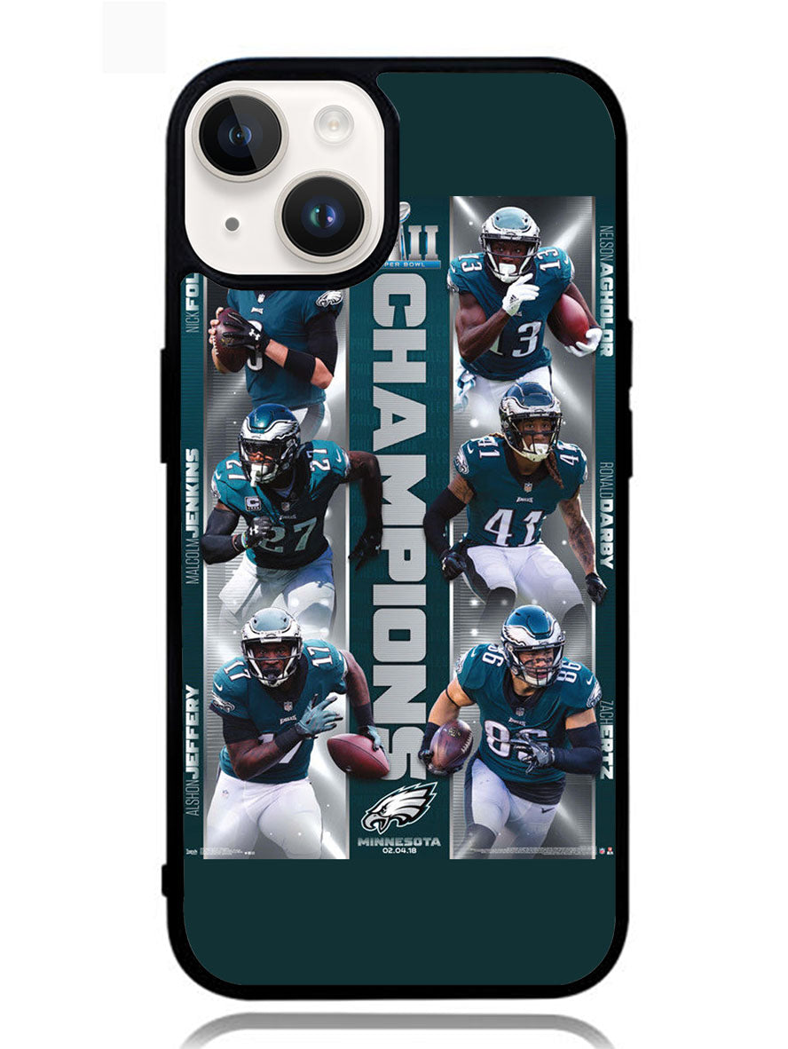 Philadelphia Eagles Super Bowl iPhone 14 Case