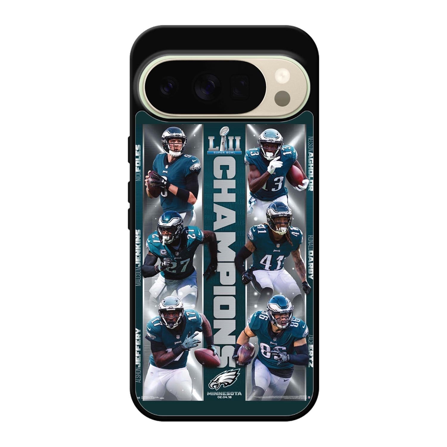 Philadelphia Eagles Super Bowl Google Pixel 10 Pro XL Case