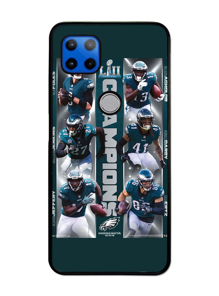 Philadelphia Eagles Super Bowl Motorola Moto G 5G Case , Moto One 5G Ace Case