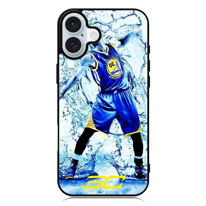Stephen Curry Water iPhone 16 Case QC1387