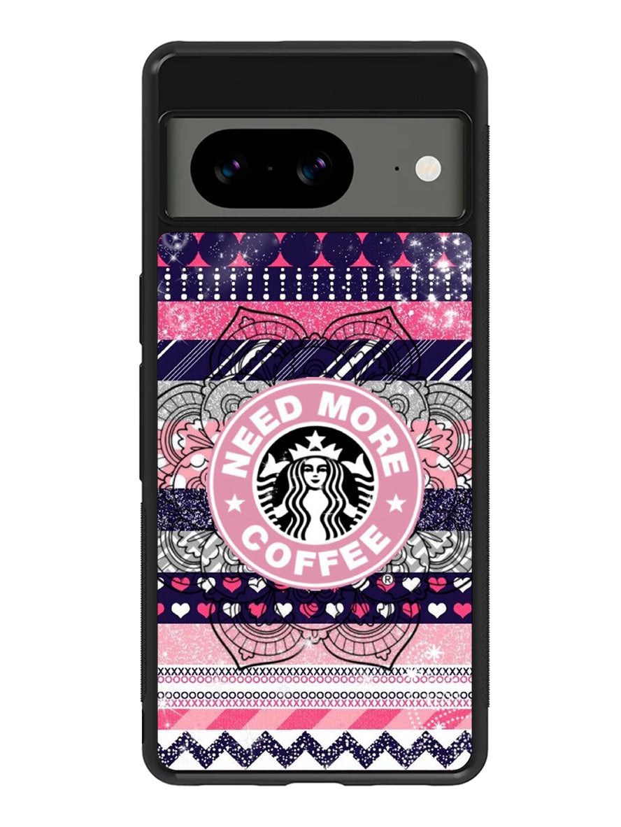Need More Coffee Google Pixel 8A Case QC1394