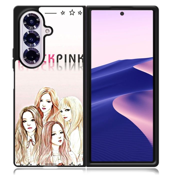 Blackpink Drawing Samsung Galaxy Z Fold 7 Case OV1397