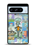 Squidward Spongebob Wallpaper Google Pixel 8 Pro Case QC1409