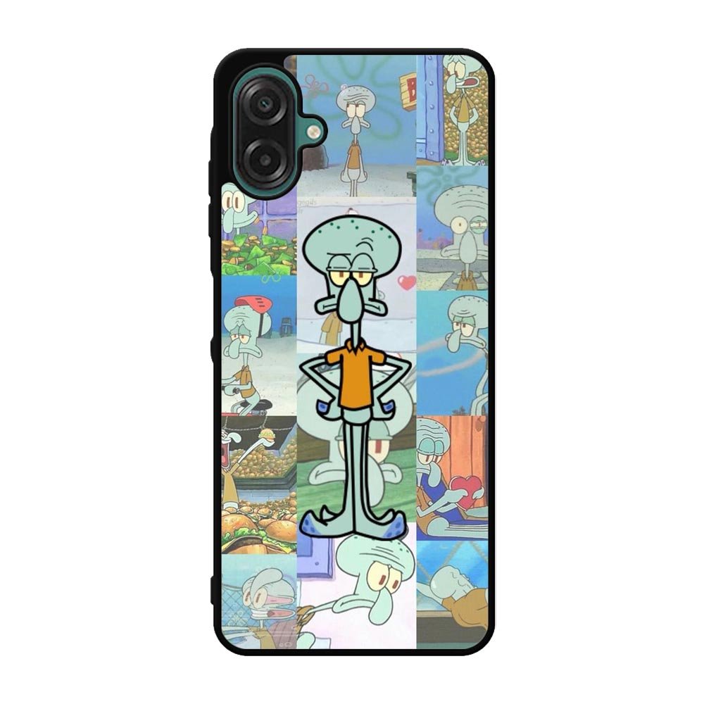 Squidward Spongebob Wallpaper Samsung Galaxy A07 Case QC1409