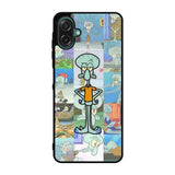 Squidward Spongebob Wallpaper Samsung Galaxy A07 Case QC1409