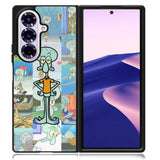 Squidward Spongebob Wallpaper Samsung Galaxy Z Fold 7 Case OV1409