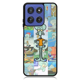 Squidward Spongebob Wallpaper Motorola Moto G Stylus 5G 2025 Case OV1409