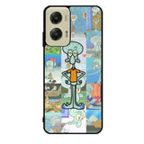 Squidward Spongebob Wallpaper Motorola Moto G Stylus 5G 2024 Case OV1409