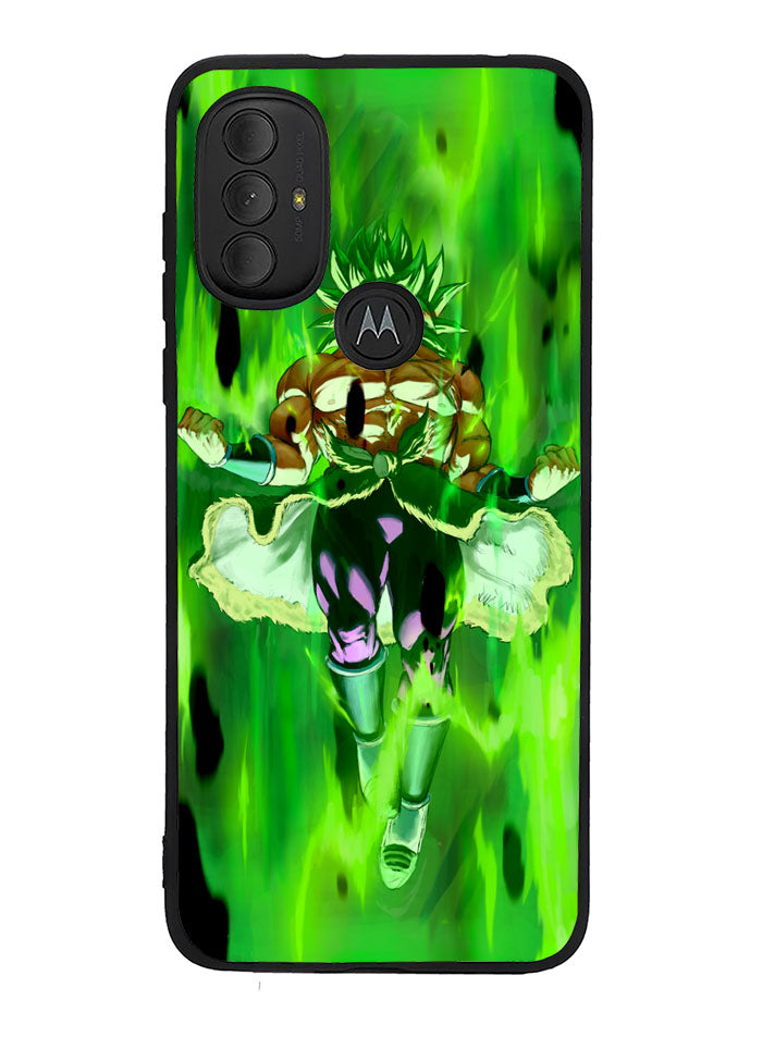 Dragon Ball Super Saiyan Broly Motorola Moto G Pure 2021 , Moto G Power 2022 Case