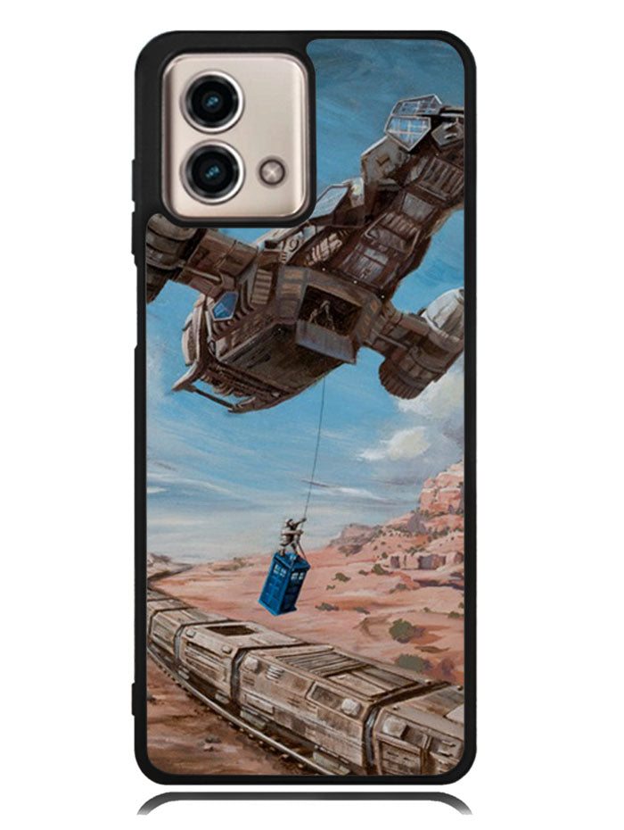 Time Job Firefly Tardis Doctor Who Motorola Moto G Stylus 5G 2023 Case