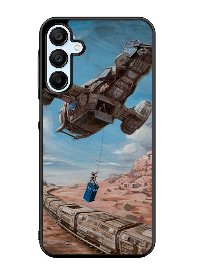 Time Job Firefly Tardis Doctor Who Samsung Galaxy A15 5G Case