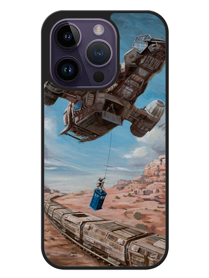 Time Job Firefly Tardis Doctor Who iPhone 14 Pro Case