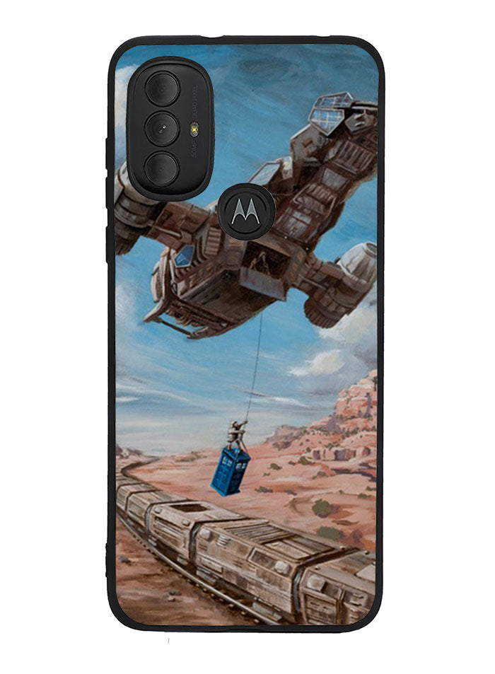 Time Job Firefly Tardis Doctor Who Motorola Moto G Pure 2021 , Moto G Power 2022 Case