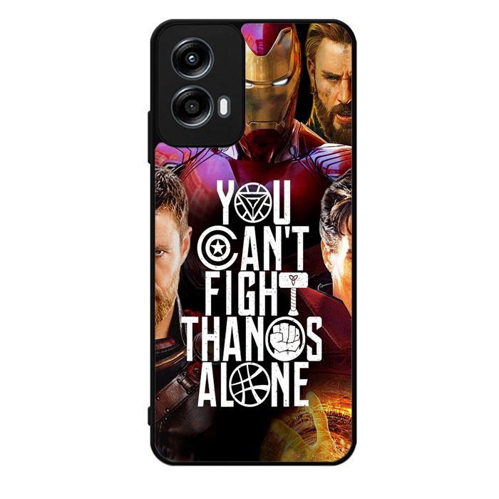 Avengers You Cant Fight Thanos Alone Motorola Moto G Play 2024 Case OV1427