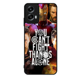 Avengers You Cant Fight Thanos Alone Motorola Moto G Play 2024 Case OV1427