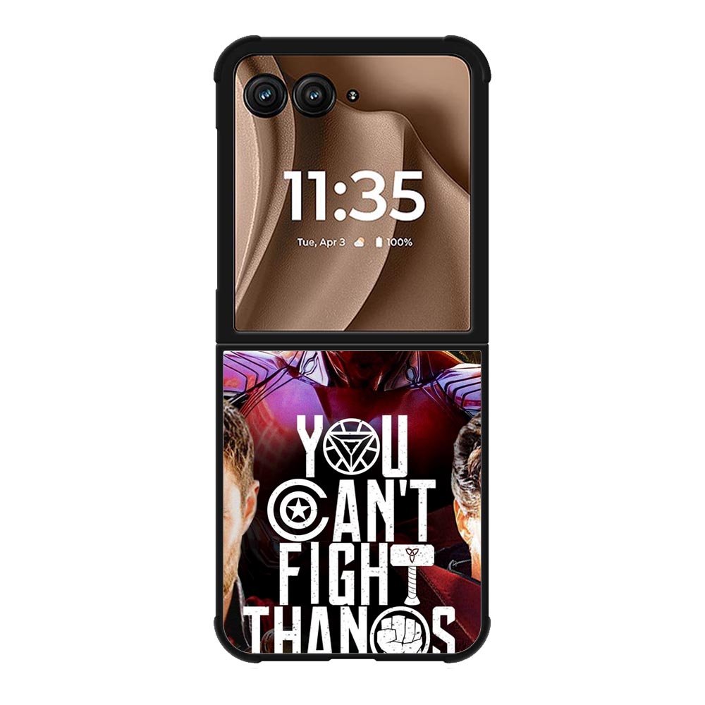 Avengers You Cant Fight Thanos Alone Motorola Moto RAZR Plus 2025 Case OV1427