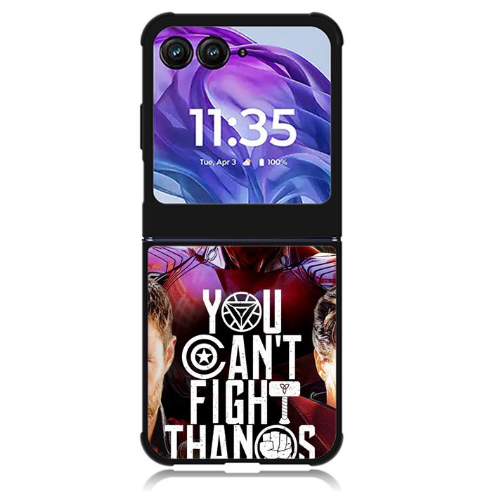 Avengers You Cant Fight Thanos Alone Motorola Moto Razr Plus 2024 , Moto Razr+ 2024 Case OV1427