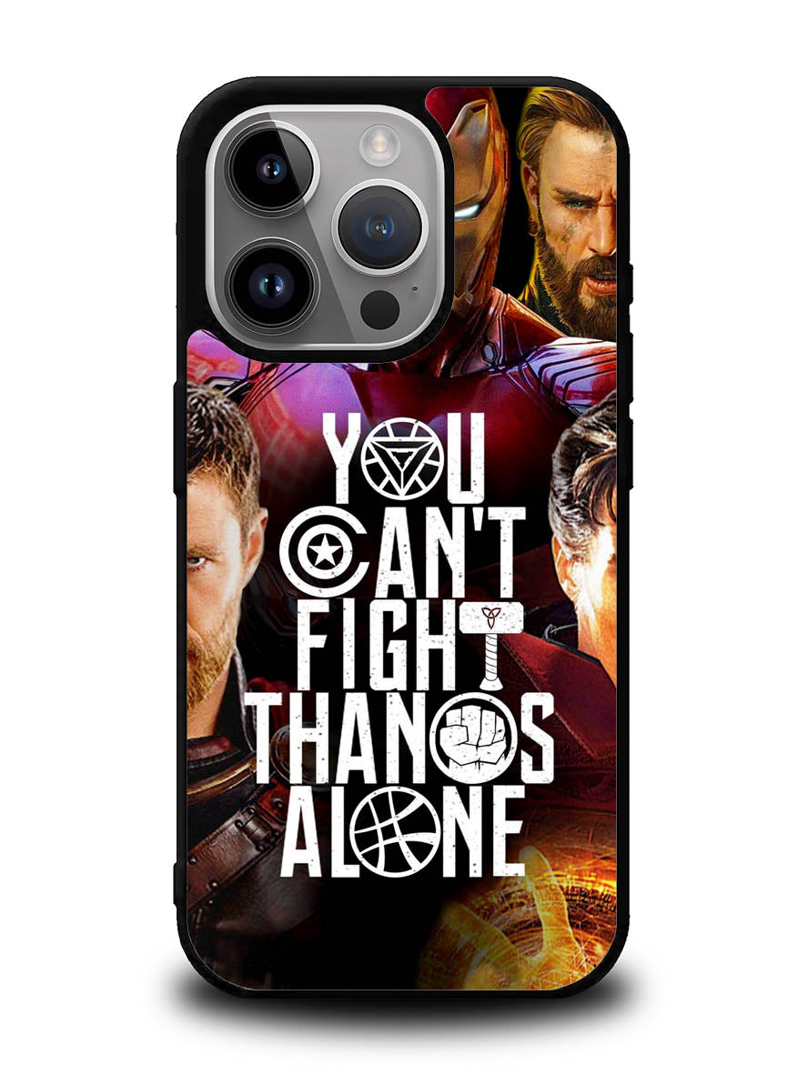 Avengers You Cant Fight Thanos Alone iPhone 16 Pro Max Case OV1427