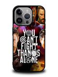 Avengers You Cant Fight Thanos Alone iPhone 16 Pro Case OV1427