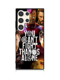 Avengers You Cant Fight Thanos Alone Samsung Galaxy S23 Ultra 5G Case QC1427