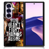 Avengers You Cant Fight Thanos Alone Samsung Galaxy Z Fold 7 Case OV1427
