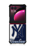 New York Yankees Logo 3rd Motorola Moto Razr Plus 2023 , Moto Razr+ 2023 Case