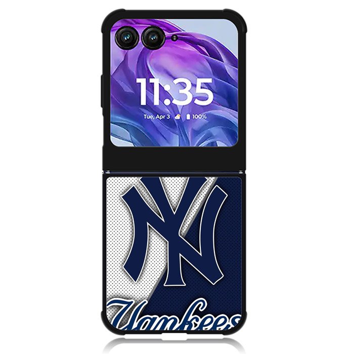New York Yankees Logo 3rd Motorola Moto Razr Plus 2024 , Moto Razr+ 2024 Case