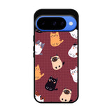 Cat Pattern Wallpaper Google Pixel 10 Case QC1436