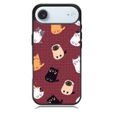 Cat Pattern Wallpaper iPhone 17 Air Case OV1436
